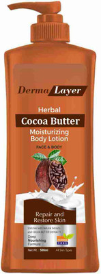 dermalayer Cocoa Butter Moisturizing Body Lotion 500 ml(500 ml)