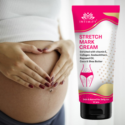 INTIMIFY Stretch Mark Cream Removes Stretch Marks & Scars Cream Stretch Mark Cream(50 g)