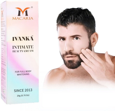MACARIA Ivanka Intimate Beauty Fairness cream like korean face for men(20 g)