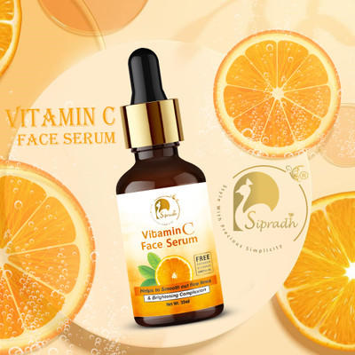 Sipradh Smoothening soft & Brightening Face Sun Damage Corrector vitamin C Face Serum(30 ml)
