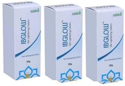 IBGLOW SKIN LIGHTENING CREAM 20GM ( Pack of 3 )(60 g)