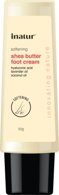 inatur Shea Butter Foot Cream - Moisturize, Heal & Protect for Dry feet & Crack heels(50 g)