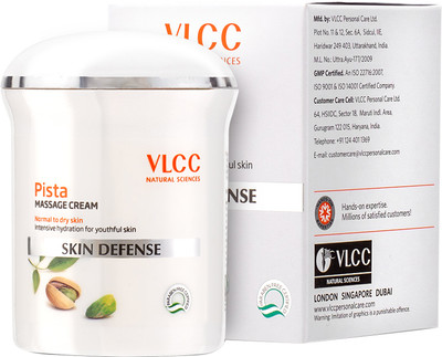 VLCC Pista Massage Cream For Intensive hydration & radiance.(50 g)