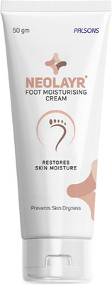 NEOLAYR Men's & Women's Non Greasy Foot Moisturizing Cream for All Skin Type(50 g)