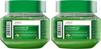 JIVA Aloe Honey Gel - Soothes & Moisturises Skin - 100 g Each - Pack of 2(100 g)