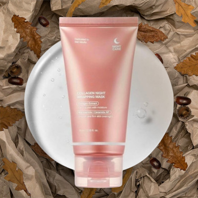 Deeparth Night mask Collagen Medic-ub Overnight Wrapping Peel Off Facial Elasticity Care(75 ml)