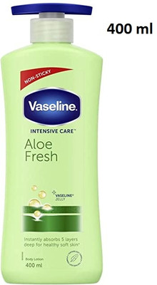 Vaseline ALOE FRESH BODY LOTION 400 GM X PACK OF 1(400 ml)