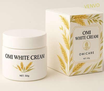 venvo OMI White Cream 50g | Whitening & Moisture Boost Glow Cream(50 ml)