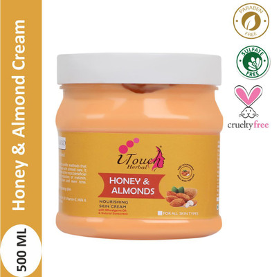 I TOUCH Herbal Moisturizing Honey & Almond Cold Cream 500 ml - For all skin types(500 ml)