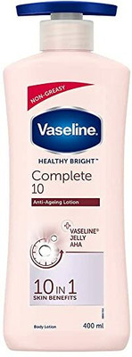 Vaseline COMPLETE 10 ANTI-AGEING BODY moisturiser 395 ML X 1pc(395 ml)
