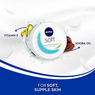 NIVEA SOFT LIGHT MOISTURISING CREAM 294 GM X 1(294 g)