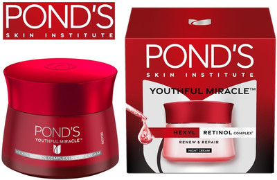 POND's Age Miracle, Youthful Glow, Night Cream For Women(50 g)