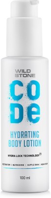 Wild Stone CODE Hydrating Body Lotion For Men| Body Moisturizer with Palm Oil |(100 ml)