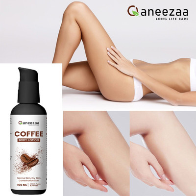 Qaneezaa Long Life Care New Coffee Body Lotion Use All Type OF Skin(100 ml)