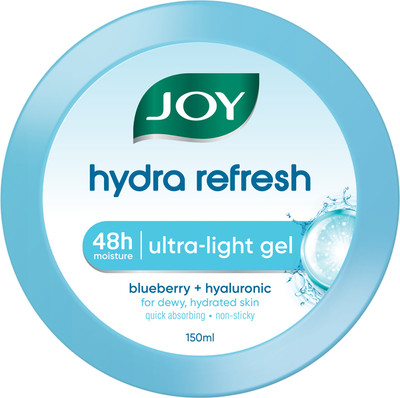 Joy Hydra Refresh UltraLight Gel Oil Free Moisturizer with HyaluronicAcid & VitaminE(150 ml)