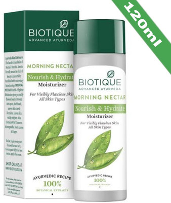 BIOTIQUE Morning Nectar Nourish & Hydrate Moisturizer -120ml(120 g)