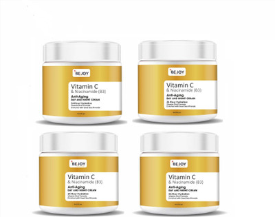 Bejoy ANTI-AGING Vitamin C & NIACINAMIDES (B3) DAY/NIGHT CREAM PACK OF 4(200 g)
