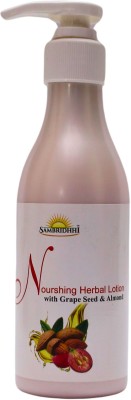 SAMBRIDHHI Nourishing Herbal Lotion with Grape seed and Almond(200 ml)