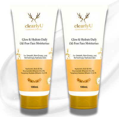 clearlyU Even Tone Radiance Moisturiser for Flawless Look Unisex 200 ml(200 ml)