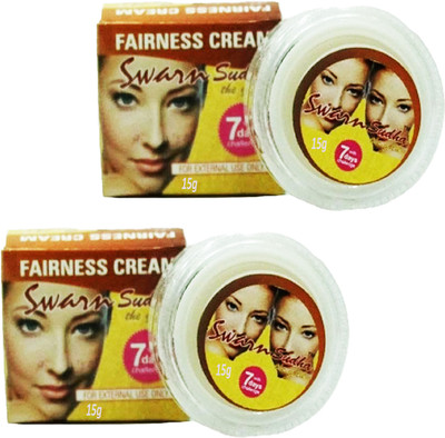 MOSKLIN SWARAN SUDHA FAIRNESS CREAM FOR BRIGHTER & GLOWING SKIN PACK OF 15g x 2(30 g)
