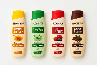 BLOOM YOU Nourishing Body Lotion Combo (Pack of 4 )(400 ml)