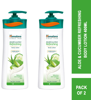 HIMALAYA Aloe & Cucumber Refreshing Body Lotion(800 ml)