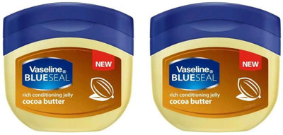 Vaseline BLUESEAL RICH CONDITIONING COCOA BUTTER JELLY 250 ML PACK OF 2(250 ml)