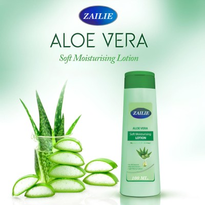 Zailie aloe vera Lotion 100ML. Body Care Lotion - Pack of 1(100 ml)