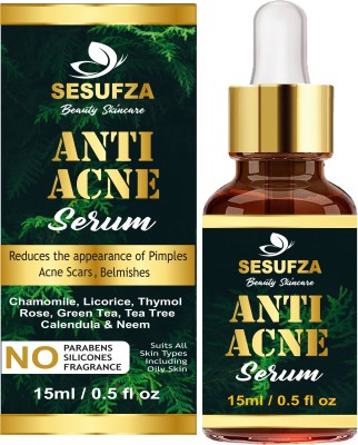 SESUFZA Anti Acne Serum, Pimple Marks, Acne Scar, Pigmentation, Dark Spot Remover serum(15 ml)