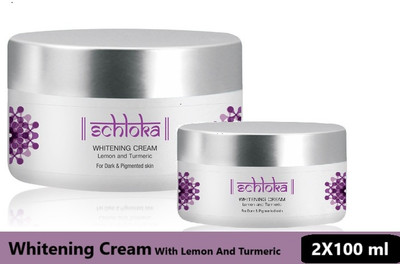 MODICARE SCHLOKA Whitening Cream With Lemon And Turmeric.(100 ml)