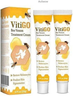 ACTIWOW Vitigo Bee Venom Cream with Healing Essence(100 ml)