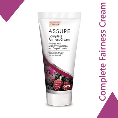 ASSURE Complete Fairness Cream (Enriched with Mulberry, and Grape extracts)(50 g)
