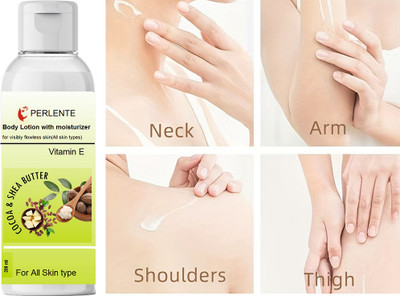 PERLENTE Nourishing Body Lotion Cocoa Butter 24H Deep Moisture All Skin Types(200 g)