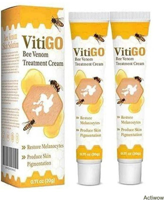 ACTIWOW Vitigo Bee Venom Cream with Natural Oil Blend(100 ml)