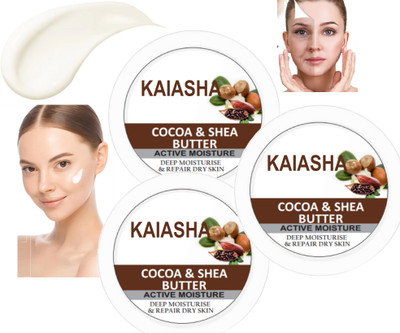 KAIASHA Moisturizer Skin Nourishing Cocoa & Shea Cold Body Butter Cold Cream(600 g)