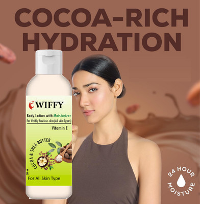 Wiffy Cocoa Glow Nourishing Body Serum in Lotion , For Dry Skin(200 ml)