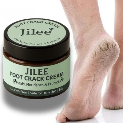 jilee Heel Repairing Cream for Cracked & Dry Heel and Foot. men&Women(50 g)