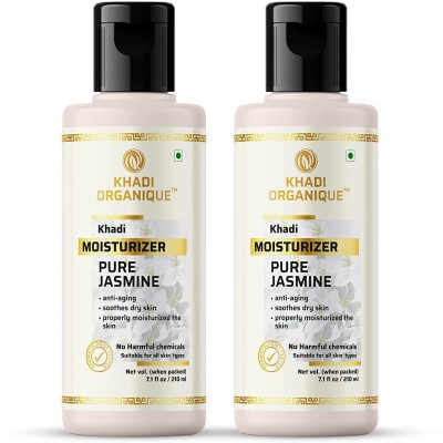 Organique Ayurvedic Pure Jasmine Moisturizer Pack of 2(240 ml)