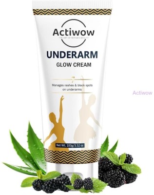 ACTIWOW Underarm Glow Cream For Clear, Smooth Skin A01(100 g)