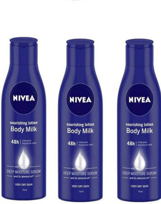 NIVEA Body Milk Lotion 75 ml 3(225 ml)