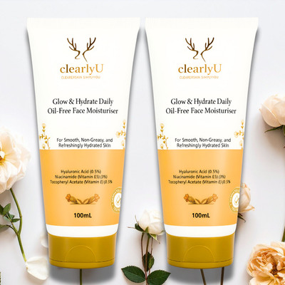 clearlyU Luminous Glow Moisturiser for Tired Skin Unisex 200 ml(200 ml)