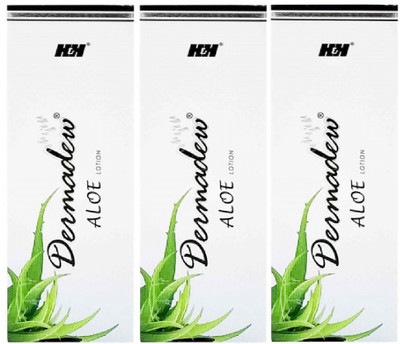 H&H Dermadew aloe lotion 50ml pack of 3(50 ml)