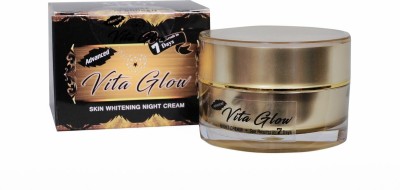 vita glow Advanced glutathione Glow Skin Whitening Night Cream 30g (pack of 1)(30 g)