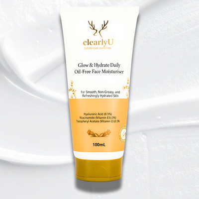 clearlyU Healthy Glow Daily Gel for Nourished Skin Unisex 100 ml(100 ml)