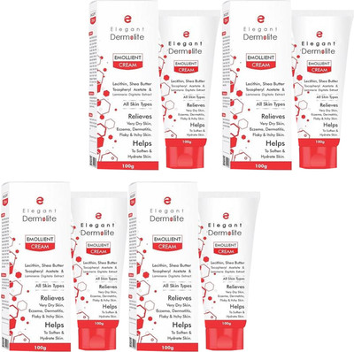 DOOMSDAY DERMOLITE EMOLLIENT CREAM FOR SMOOTH & LIGHTNING SKIN PACK OF - 4(400 g)