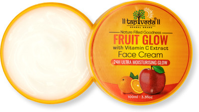 tapveda Fruit Glow Winter Cream With Vitamin C Extract For Soft Glowing Skin(100 ml)