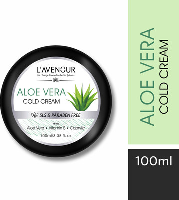L'avenour Aloe Vera Cold Cream For Dry Skin, Deep Moisturization, Glowing & Radiant Skin(100 ml)