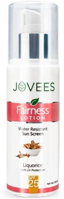 JOVEES Fairness Lotion SPF 25 - Liquorice with UV Protection(100 ml)