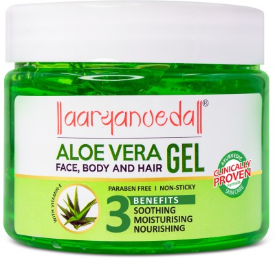 Aaryanveda Aloevera Gel For Face & Body(400 ml)