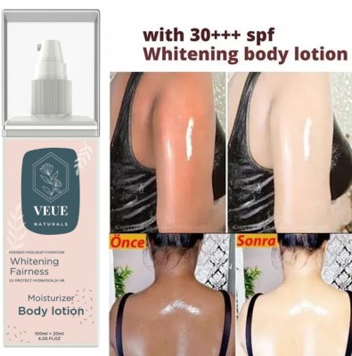 VEUE Fairness UV Protect 24Hrs Instant Whitening Moisturizer Body Lotion(120 ml)